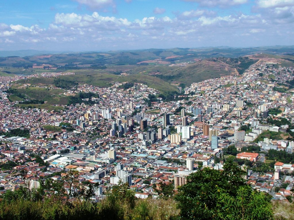 Portal de entrada de Poços de Caldas