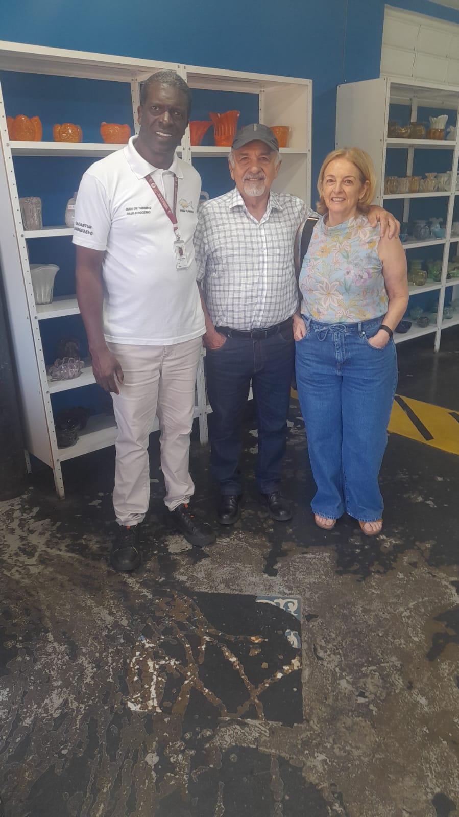 Paulo Rogério com Dr. Arthur Marques e esposa